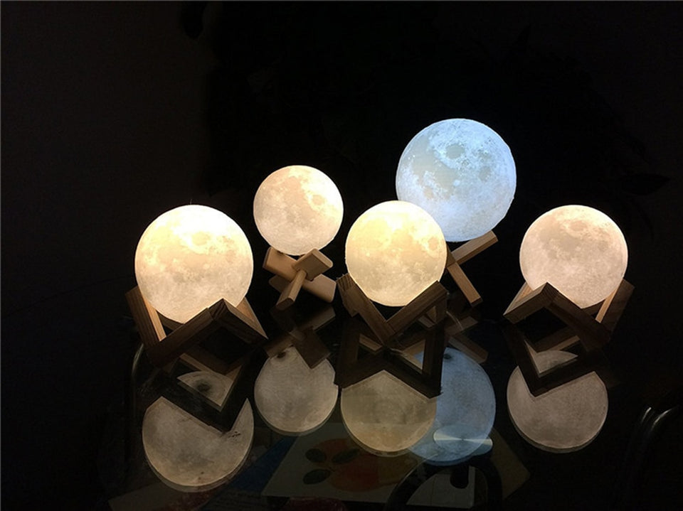 Rechargeable Moon Lamp